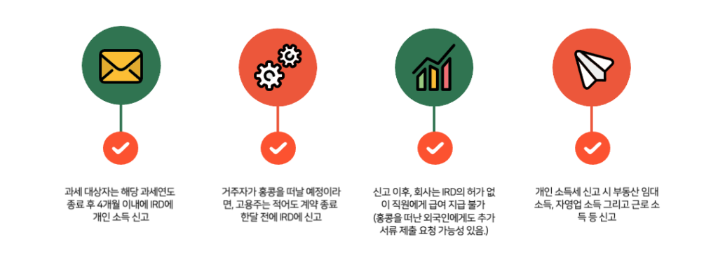 홍콩 개인소득세 안내