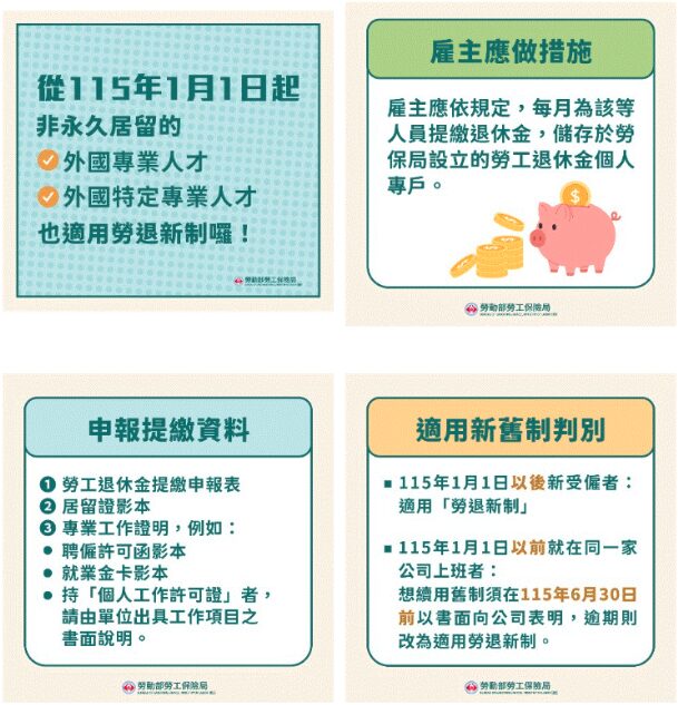 대만 퇴직연금 개정